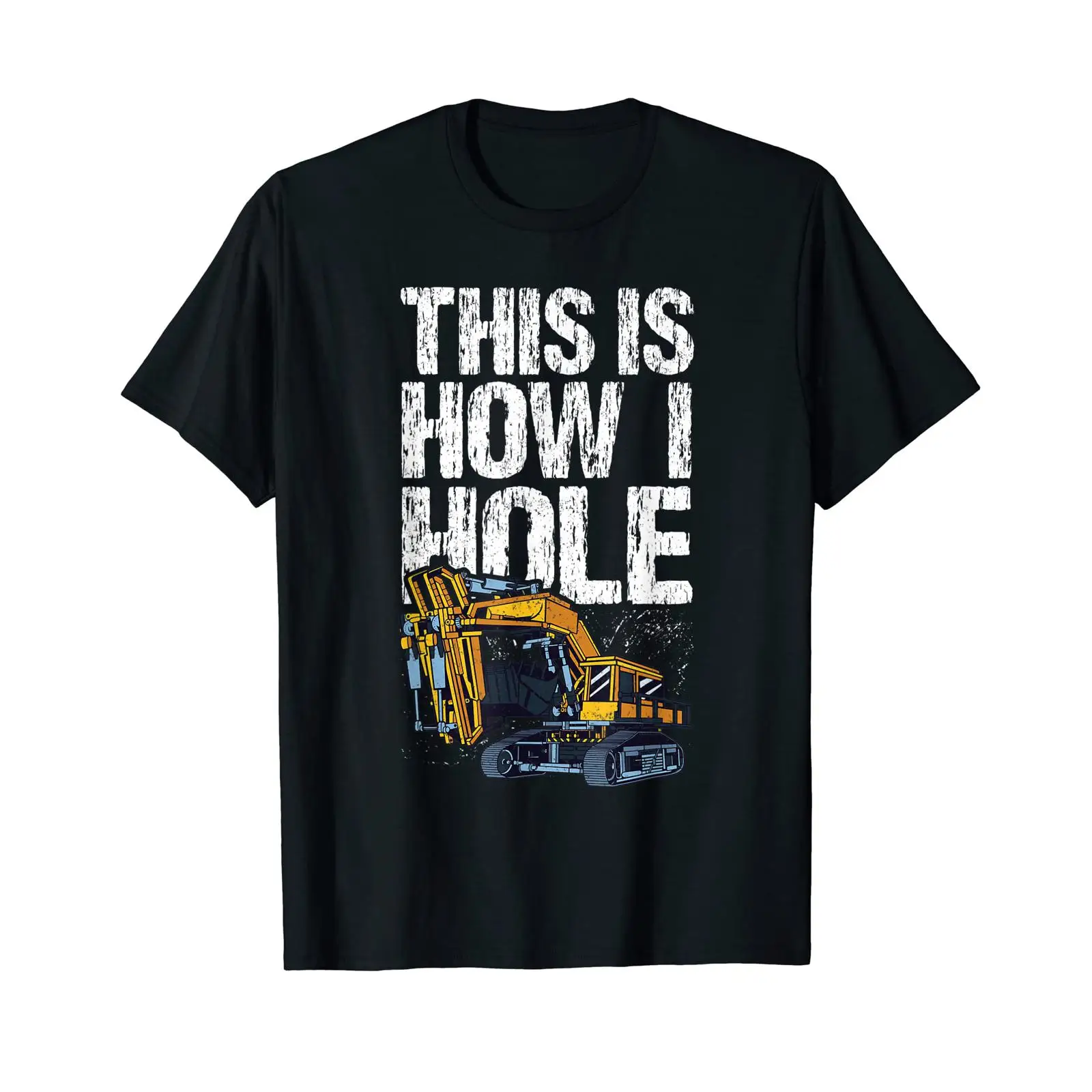 Heavy Equipment Washing - Digger Heavy Equipment Operator Graafmachine T-shirt