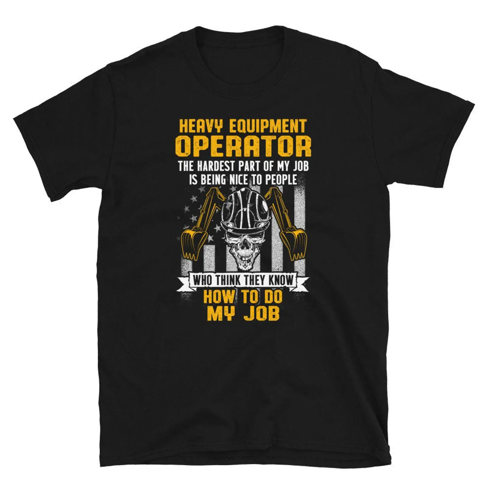Heavy Equipment Washing - Hoe ik mijn werkzaamheden uitvoer: T-shirt