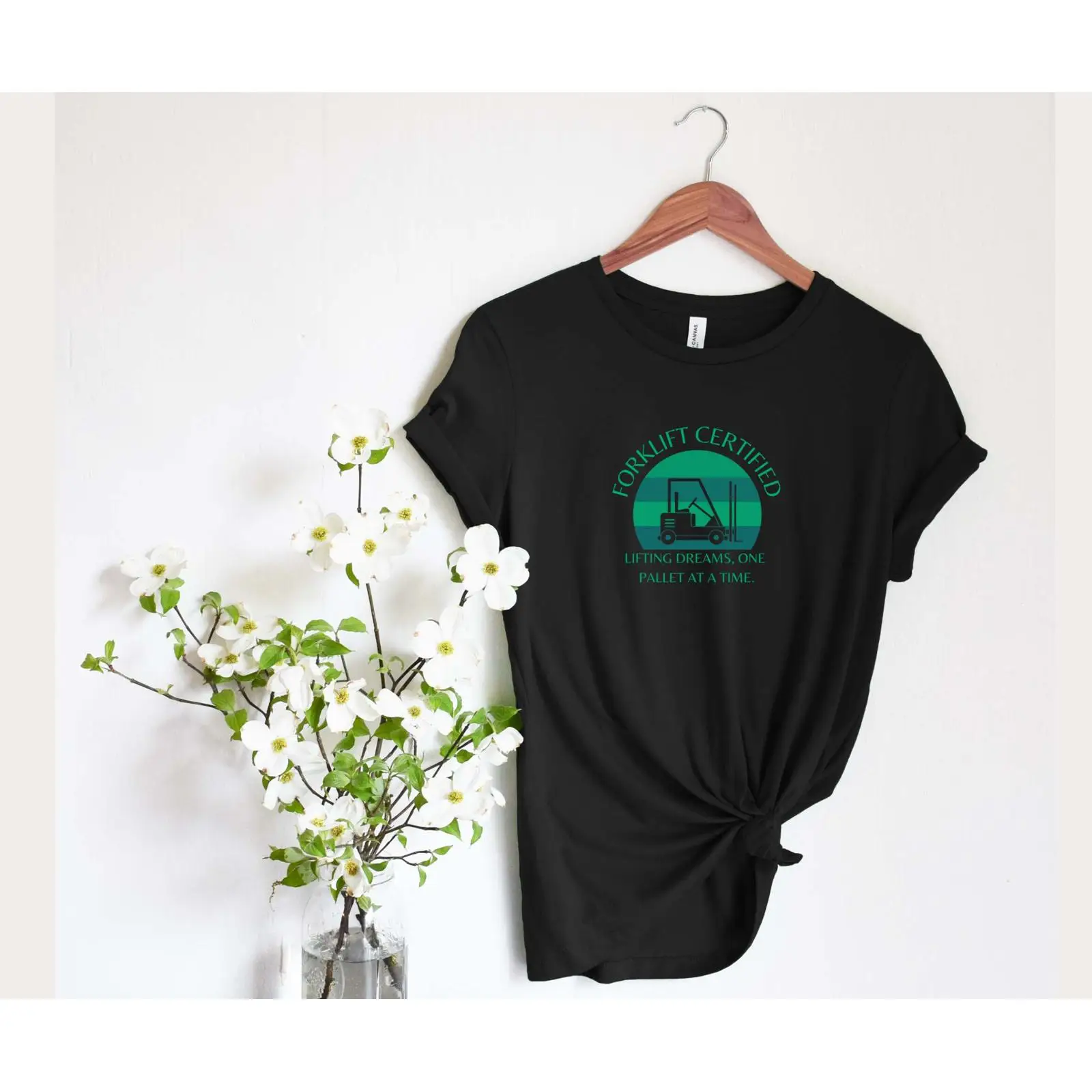 Heavy Equipment Washing - Gecertificeerde vorkheftruck-operator grappige T-shirt met bijzondere,