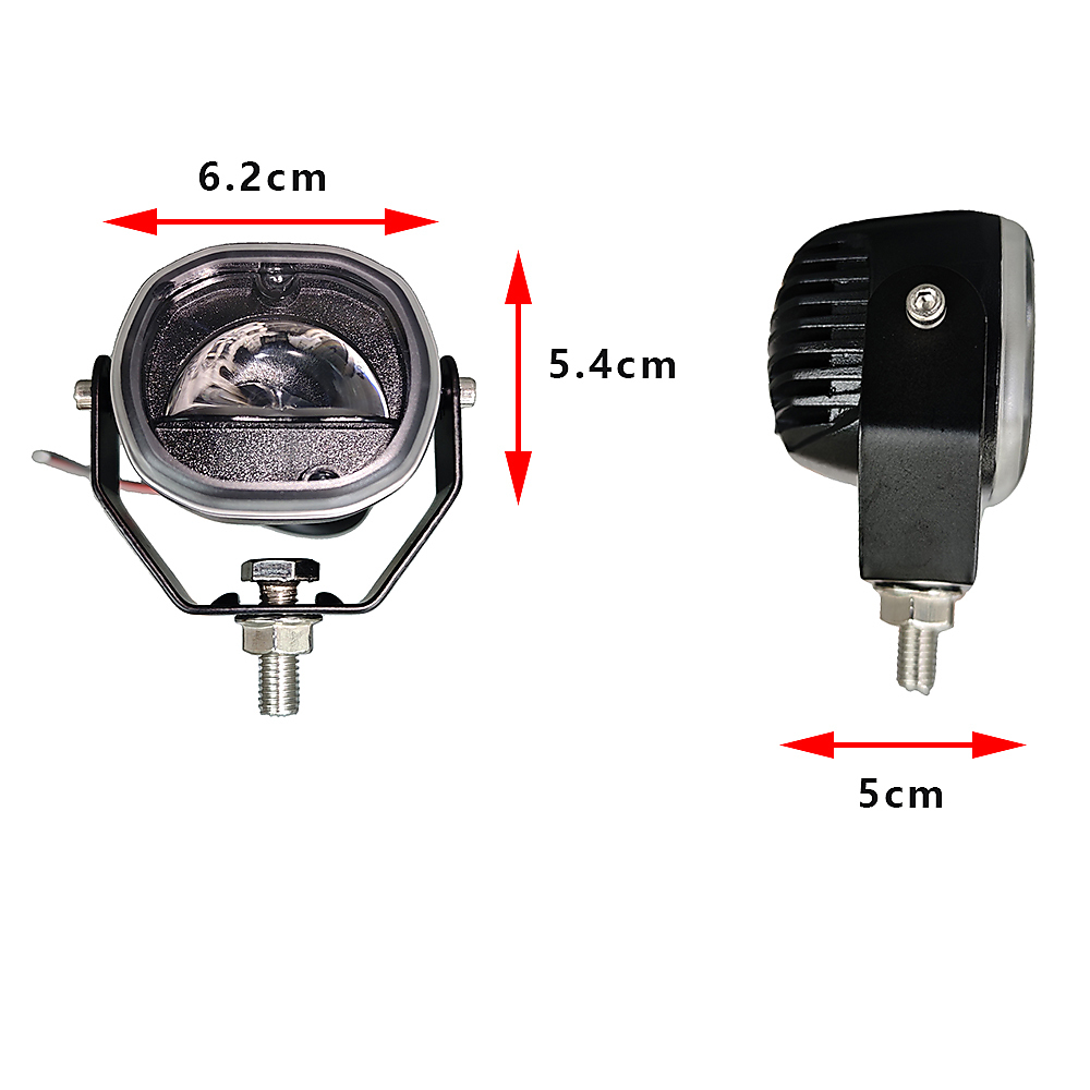Heavy Equipment Working - Led-werklamp waarschuwingslamp 12-100V vrachtwagen tractor IP65