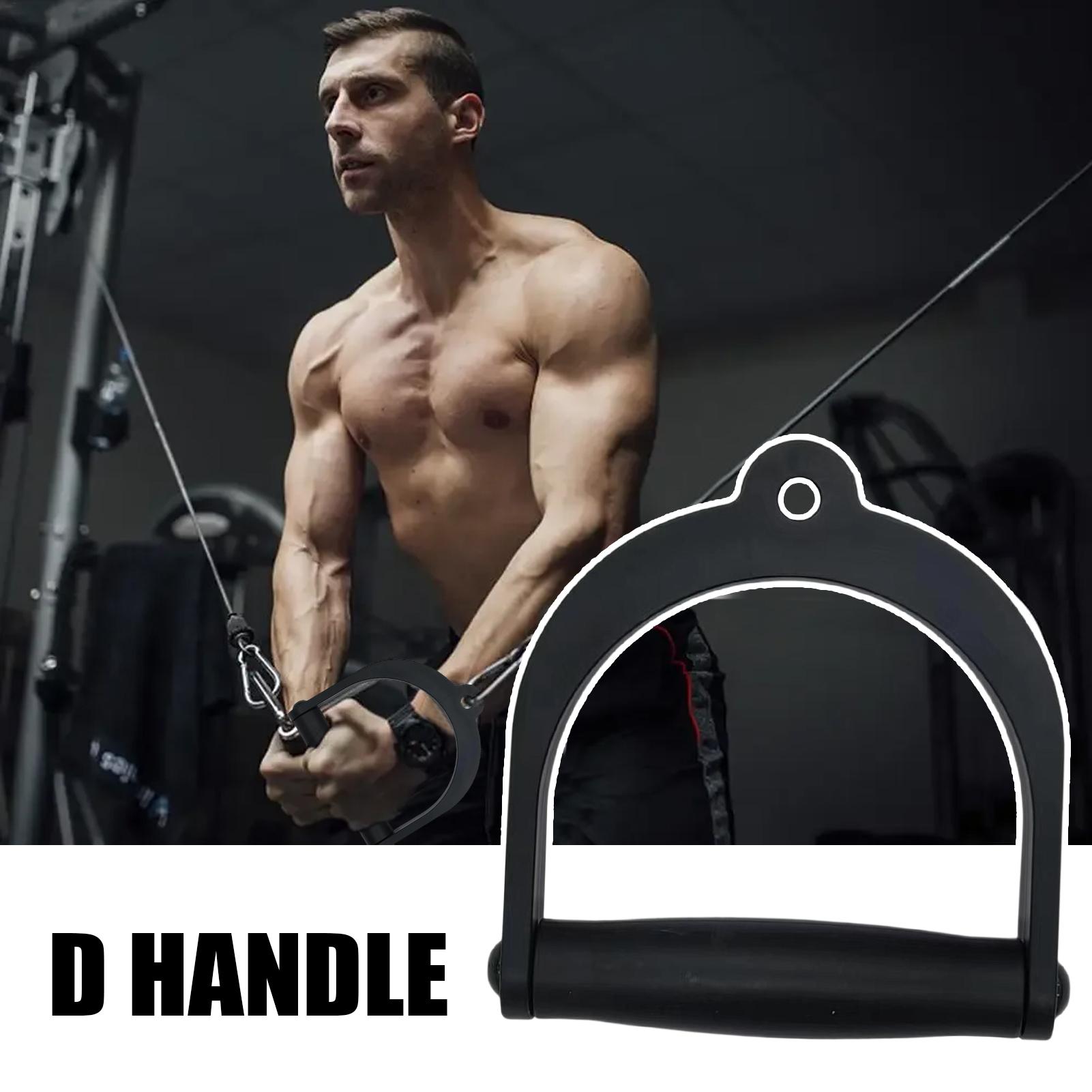 Heavy Equipment Attachments - D-handgreep Kabelbevestiging Zwaar uitgevoerde fitnessapparatuur 2-delige