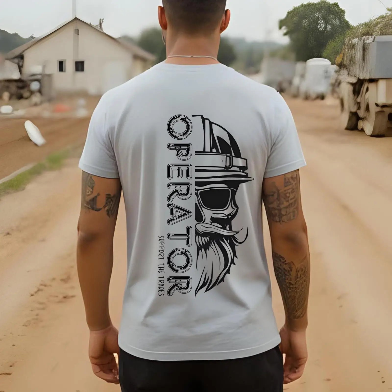 Heavy Equipment Washing - Apparatuuroperator T-shirt Zware machines Bouwvakker Grappige
