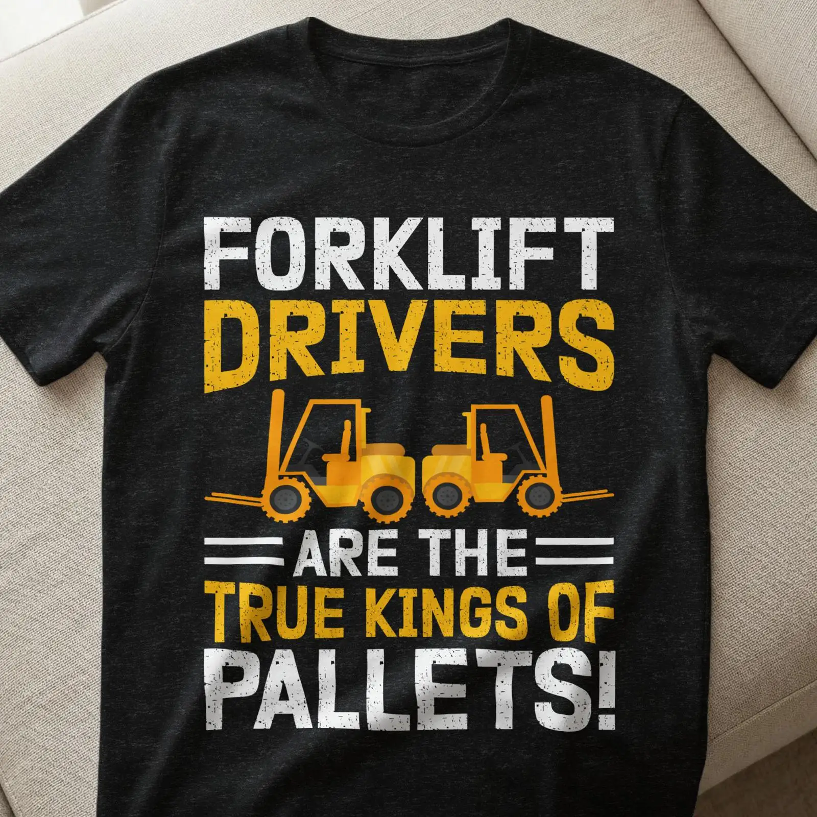 Heavy Equipment Washing - Heftruckchauffeurs Echte koningen van pallets Grappige