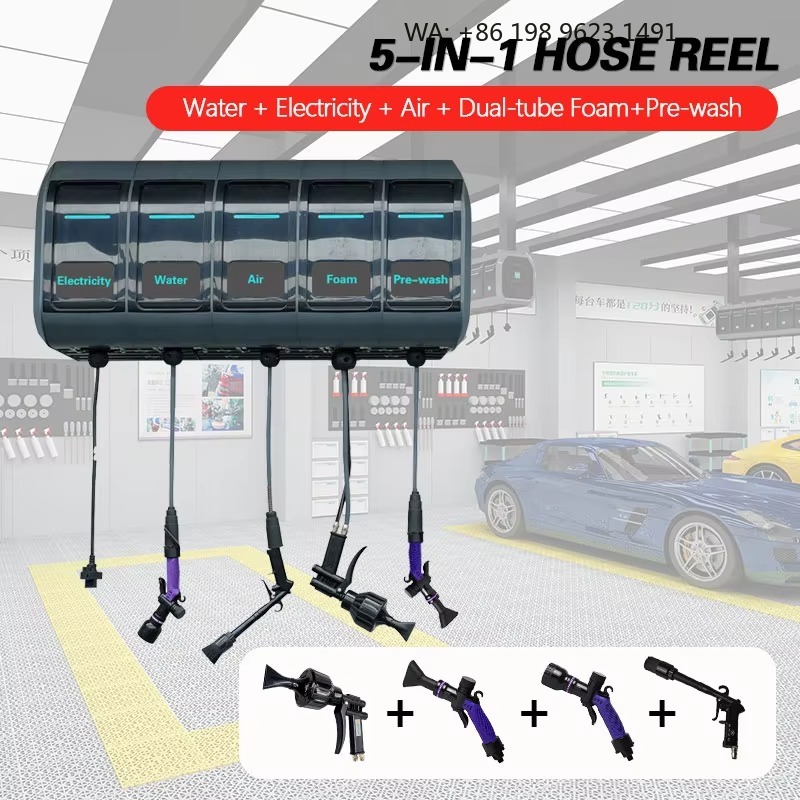 Autowas slangrol, staal, heavy - Heavy Equipment Washing recensie en prijs
