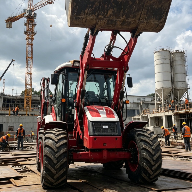 Industriële graafmachine met 4 - Heavy Equipment Working recensie en prijs