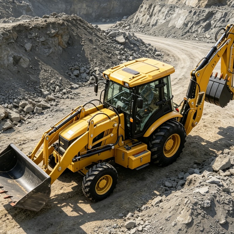 Industriële graafmachine met 4 - Heavy Equipment Working recensie en prijs