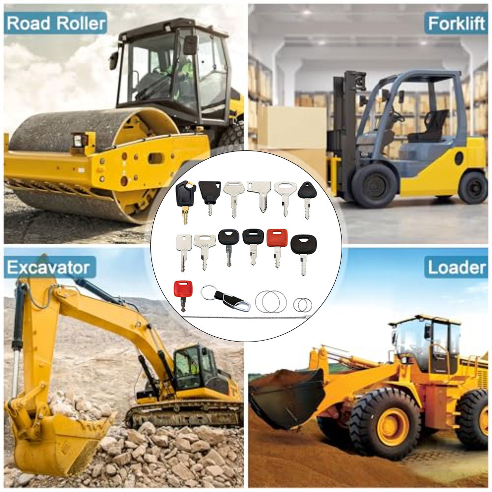 13 stuks ontstekingssleutelset - Heavy Equipment Keys Master Set recensie en prijs