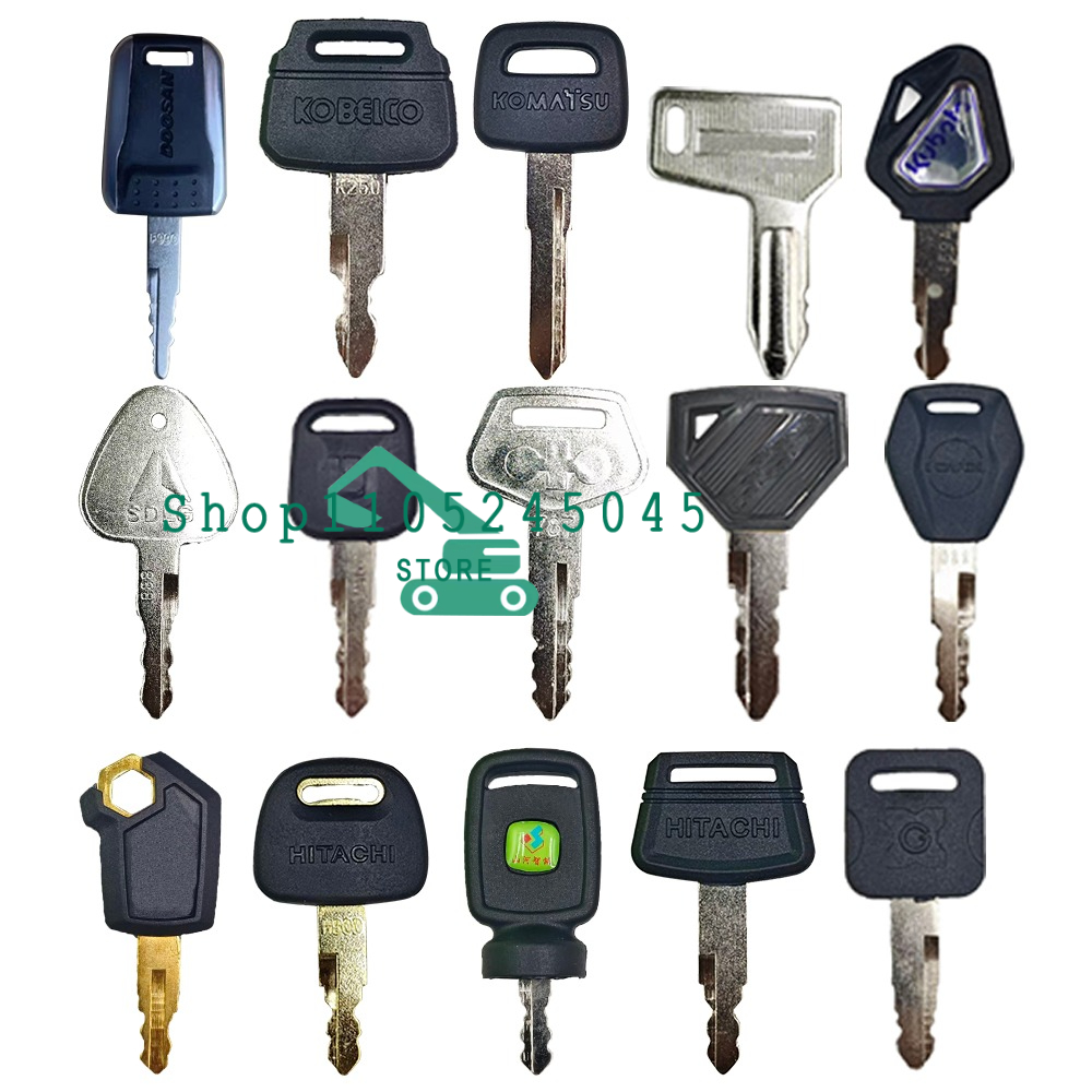 25 stuks Graafmachine Master K - Heavy Equipment Keys Master Set recensie en prijs