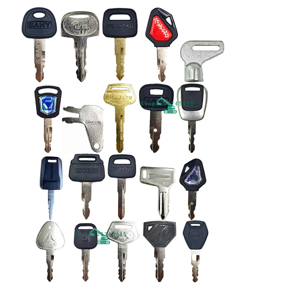 25 stuks Graafmachine Master K - Heavy Equipment Keys Master Set recensie en prijs