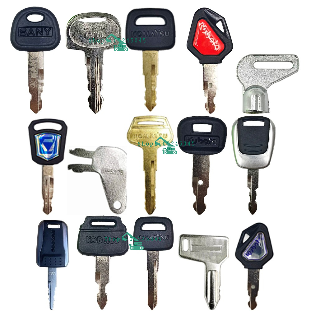 25 stuks Graafmachine Master K - Heavy Equipment Keys Master Set recensie en prijs