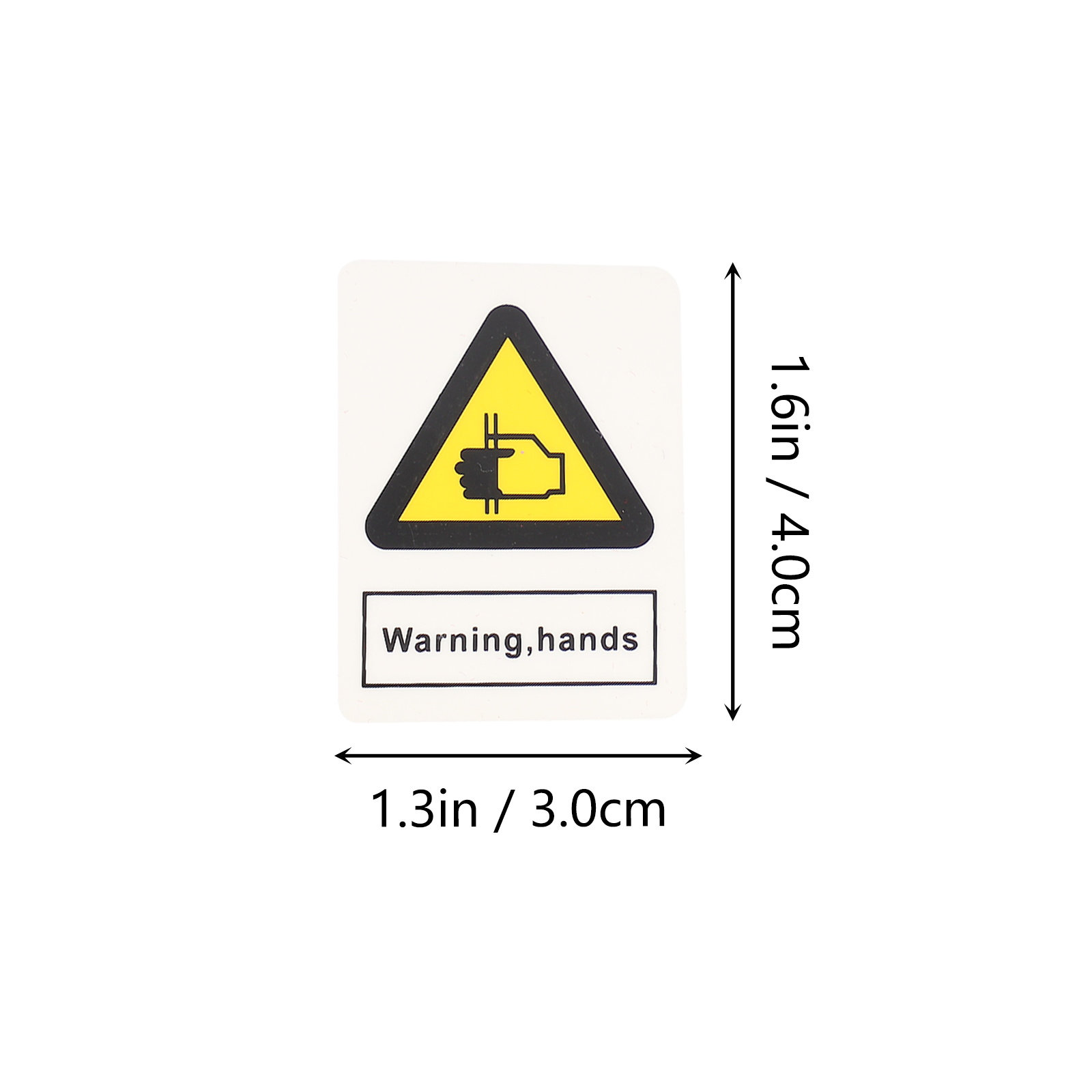 10 stuks waarschuwingssticker  - Heavy Equipment Warning Sign recensie en prijs