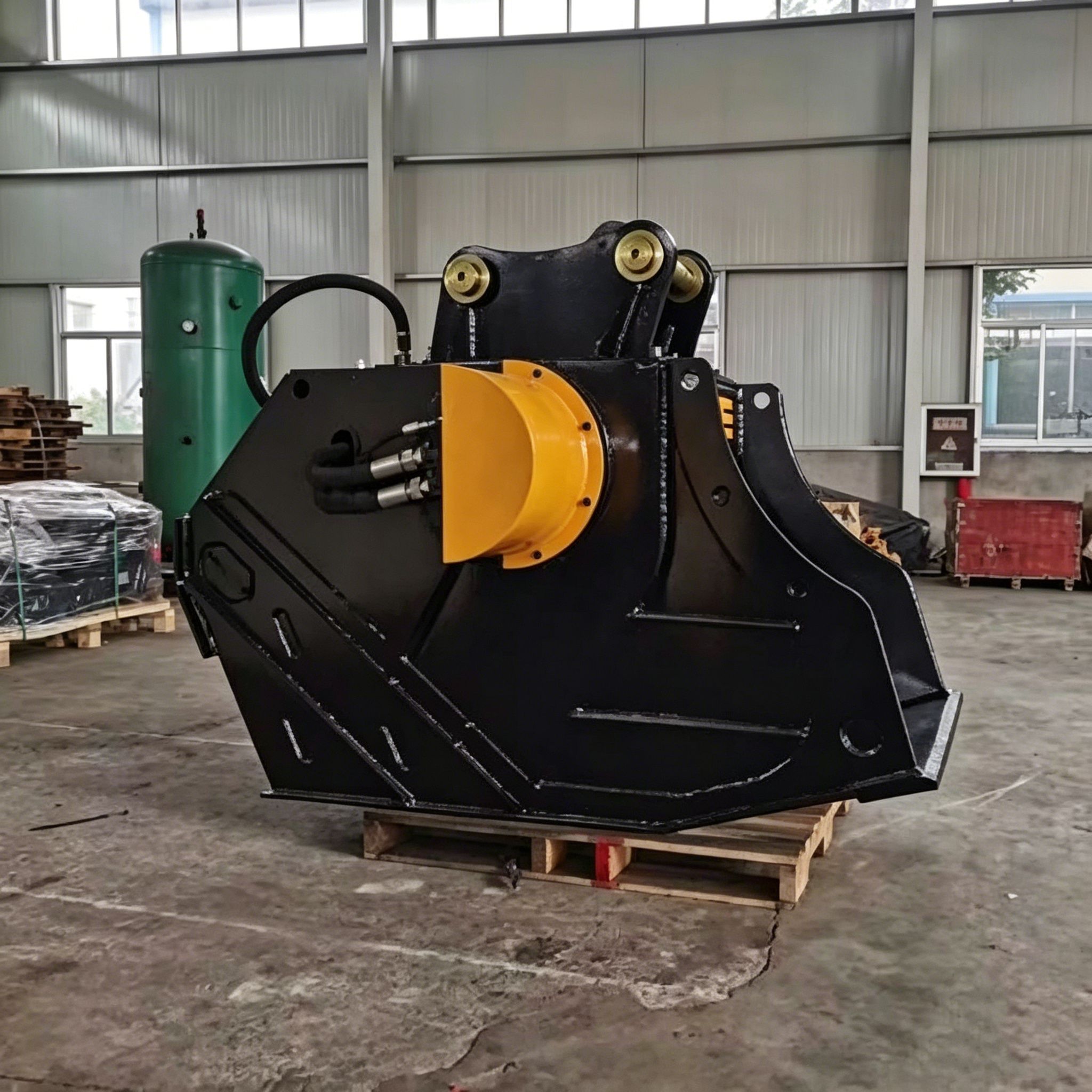 Hydraulische betonkruimelbak v - Heavy Equipment Attachments recensie en prijs