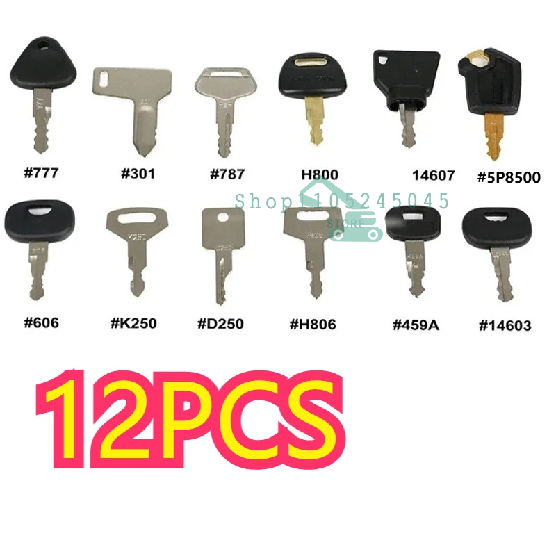 28/21/12-delige set hoofdsleut - Heavy Equipment Keys Master Set recensie en prijs