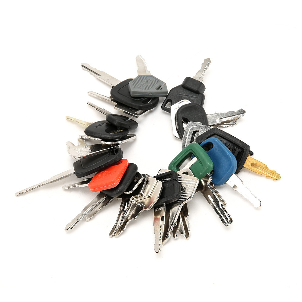 28 sleutels voor graafmachines - Heavy Equipment Keys Master Set recensie en prijs
