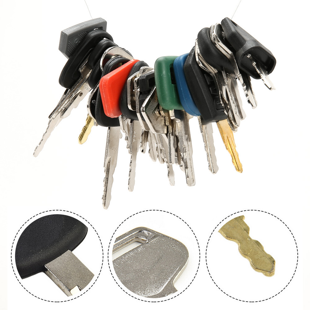 28 sleutels voor graafmachines - Heavy Equipment Keys Master Set recensie en prijs