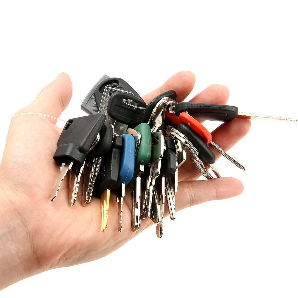 28 sleutels voor graafmachines - Heavy Equipment Keys Master Set recensie en prijs