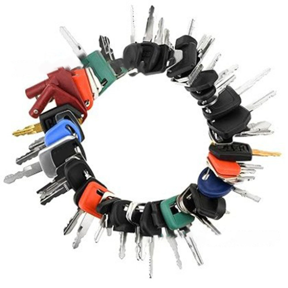 50-toetsen voor zware apparatu - Heavy Equipment Keys Master Set recensie en prijs