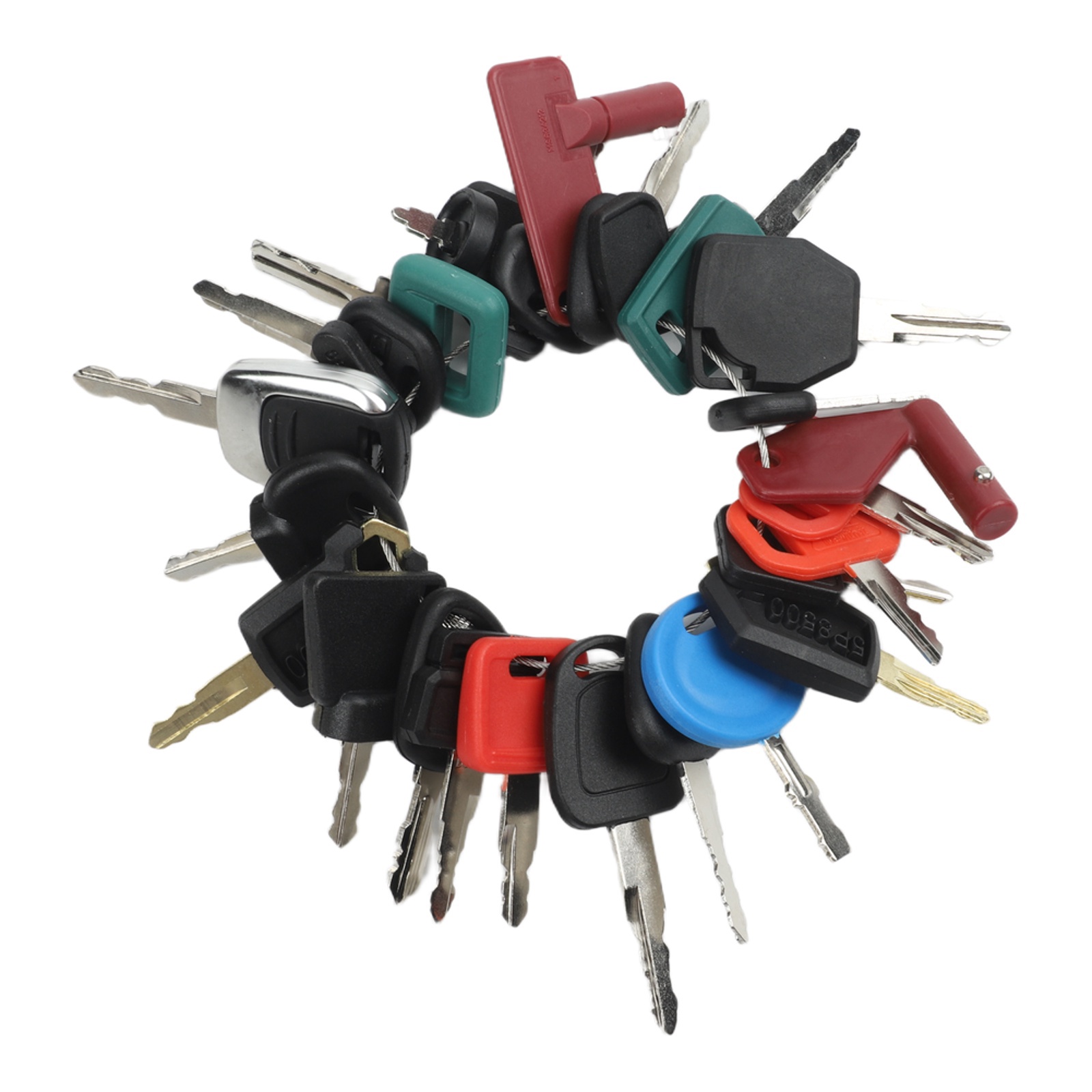 50 stuks sleutelset voor machi - Heavy Equipment Keys Master Set recensie en prijs