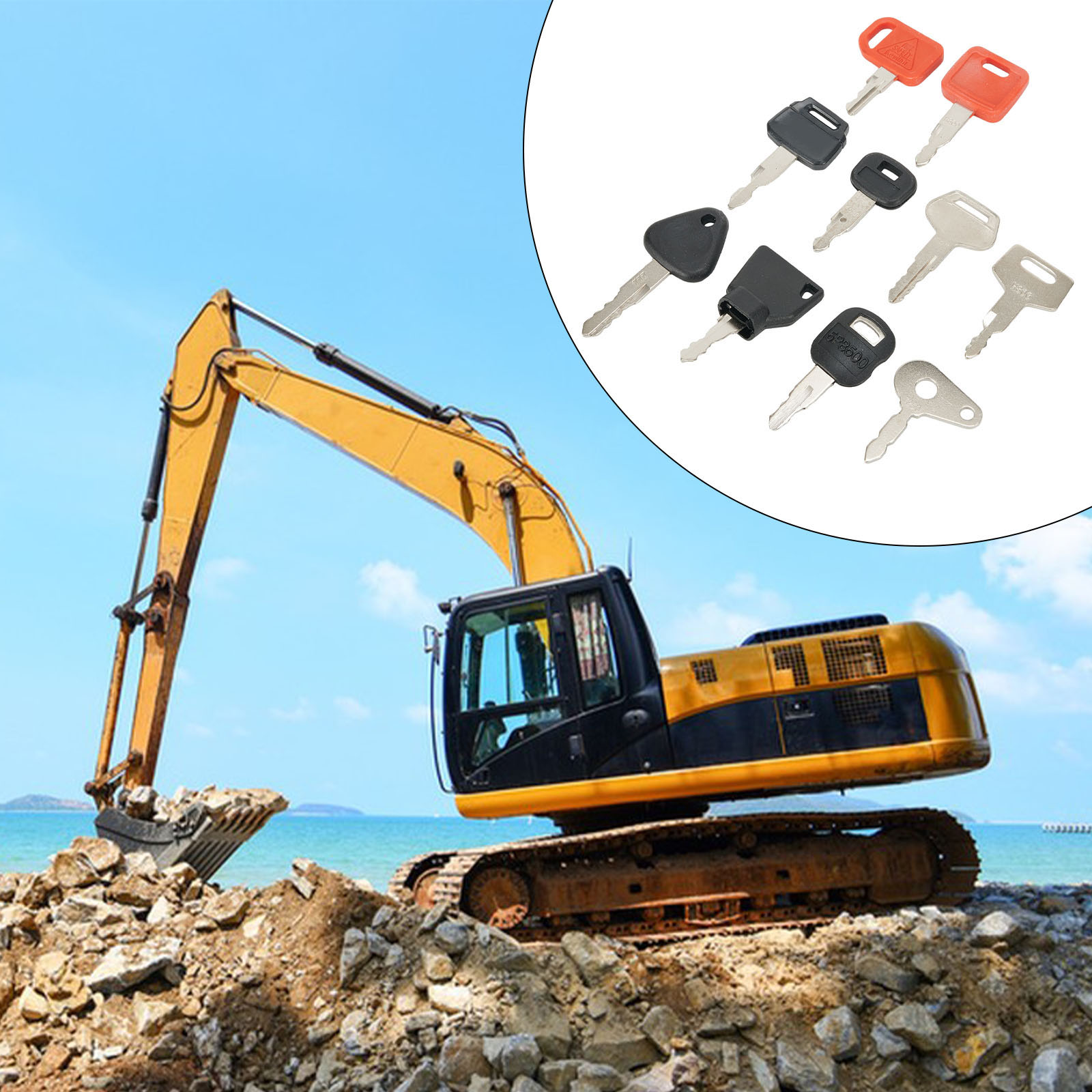 10 Key Set Master Key Contacts - Heavy Equipment Keys Master Set recensie en prijs